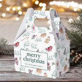 Kerstsnoepjes & Sneeuwmannen Bedankdoosjes