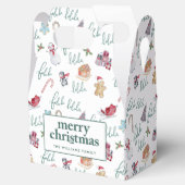 Kerstsnoepjes & Sneeuwmannen Bedankdoosjes (Geopend)