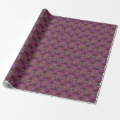 Kerstsnoepjes- Suikerpruim (Kleur) Cadeaupapier (Uitgerold)
