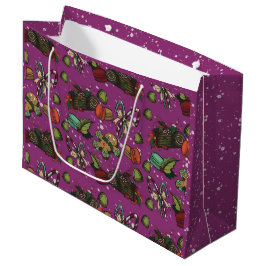 Kerstsnoepjes- Suikerpruim (Kleur) Groot Cadeauzakje