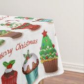 kerstsnoepjes tafelkleed (Voorbeeld)