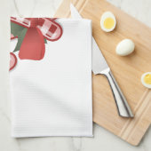 kerstSnoepjes Theedoek (Quarter Fold)