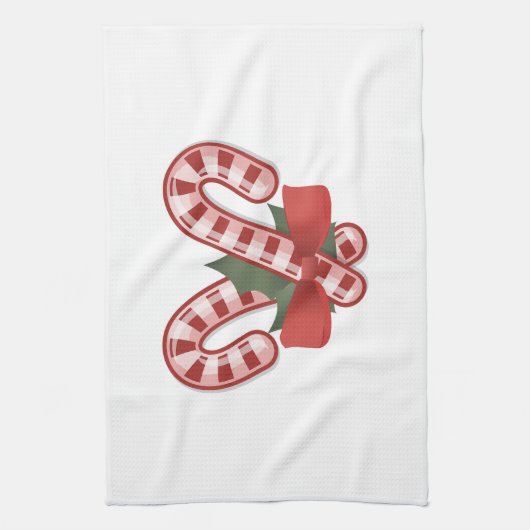 kerstSnoepjes Theedoek (Verticaal)