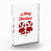 kerstsnoepjes Verticaal fotoblok (Links)