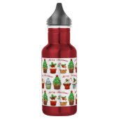 kerstsnoepjes waterfles  (Links)