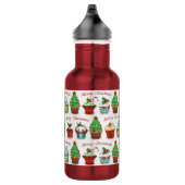 kerstsnoepjes waterfles  (Rechts)