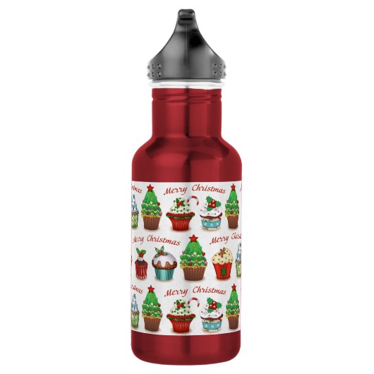 kerstsnoepjes waterfles (Rechts)