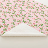 kerstsnoepjes Xmas Holiday Minty Sherpa Deken (3/4)