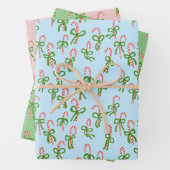 kerstsnoepjes Xmas Holiday-variëteit Inpakpapier Vel (In situ)