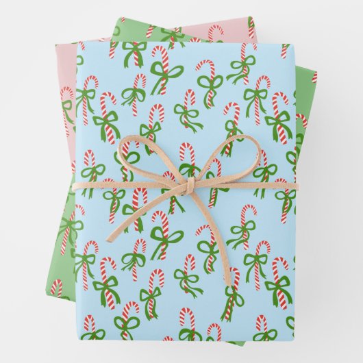 kerstsnoepjes Xmas Holiday-variëteit Inpakpapier Vel (In situ)