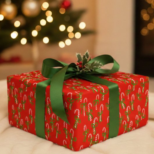 kerstsnoepjes Xmas Holiday-variëteit Inpakpapier Vel