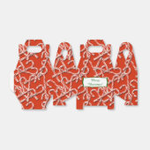 kerstsnoepkanaalpatroon bedankdoosjes (Uitgevouwen)