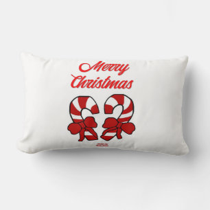 kerstsnoepkanen Lumbar Pillow Kussen