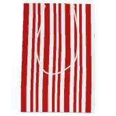 kerstsnoepkanonmonogram medium cadeauzakje (Achterkant)