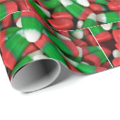 kerstsnoepmaïs cadeaupapier (Rol Hoek)