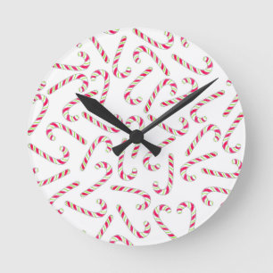 kerstsnoeppatroon ronde klok