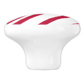 kerstsnoepriem keramische knop (Zijkant)