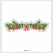 kerstsnoepriet Bough Vinyl Sticker (Vel)