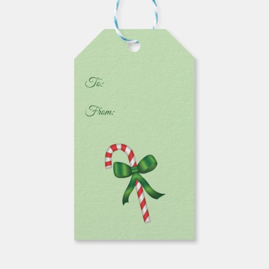 kerstsnoepriet cadeaulabel (Achterkant)