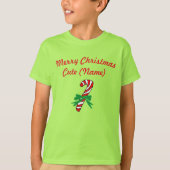 kerstsnoepriet - David Kinderen Basic T-Shirt (Voorkant)