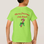 kerstsnoepriet - David Kinderen Basic T-Shirt (Achterkant)