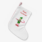 kerstsnoepriet Elf Kleine Kerstsok (Voorkant (Hangend))