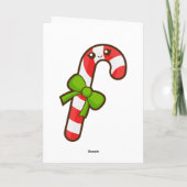 kerstsnoepriet feestdagen kaart (Achterkant)