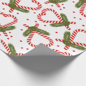 kerstsnoepriet Hearts Holiday Kathrin Legg Cadeaupapier (Hoek)