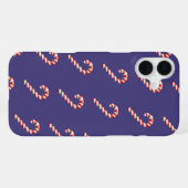 kerstsnoepriet iPhone hoesje (Achterkant horizontaal)