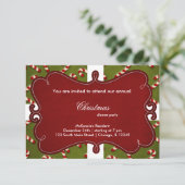 kerstsnoepriet kaart (Staand voorkant)