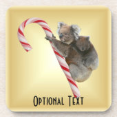 kerstsnoepriet Koalas Onderzetter (Voorkant)