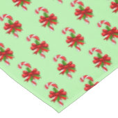 kerstsnoepriet rode groene tafellade tafelkleed (Gekanteld)