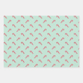 kerstsnoepriet rode zeebrasem schattig inpakpapier vel (Voorkant 3)