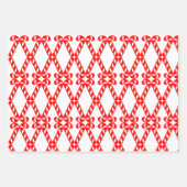 kerstsnoepriet rood wit inpakpapier vel (Voorkant 3)