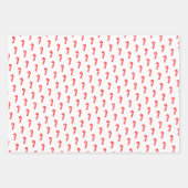 kerstsnoepriet rood wit inpakpapier vel (Voorkant 2)