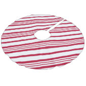 kerstsnoepriet Stripe Imitatie Linnen Kerstboom Kleed (Gekanteld)