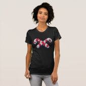 kerstsnoepriet t-shirt (Voorkant volledig)