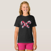 kerstsnoepriet t-shirt (Voorkant volledig)