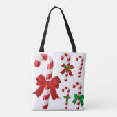 kerstsnoepriet tote bag (Achterkant)
