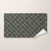 kerstsnoepriet voor de kerst bad handdoek (Handdoek)