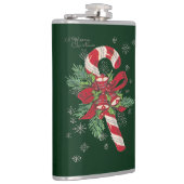  kerstsnoepriet voor de kerst heupfles (Rechts)