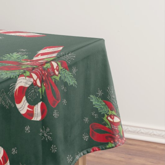  kerstsnoepriet voor de kerst tafelkleed (Voorbeeld)