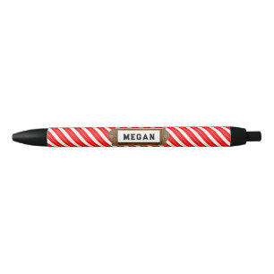 kerstsnoepriet zwarte inkt pen