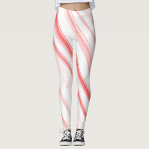 kerstsnoeprietcompressie Spandex-Leggings Leggings