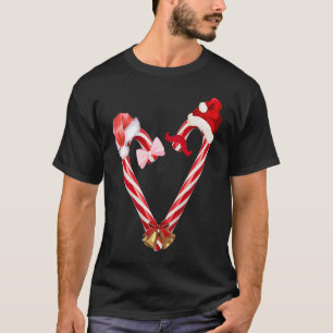 kerstsnoepriethart voor mannen, zweet t-shirt