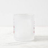 kerstsnoeprietjes Mok met klein bevroren glas (Center)