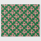 kerstsnoeprietpapier voor het inpakken van papier (Vlak)