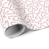 kerstsnoeprietpatroon cadeaupapier (Rol Hoek)