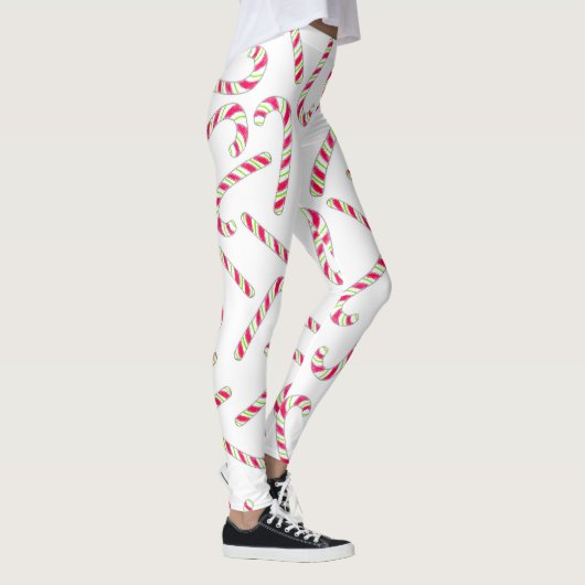 kerstsnoeprietpatroon leggings (Rechts)