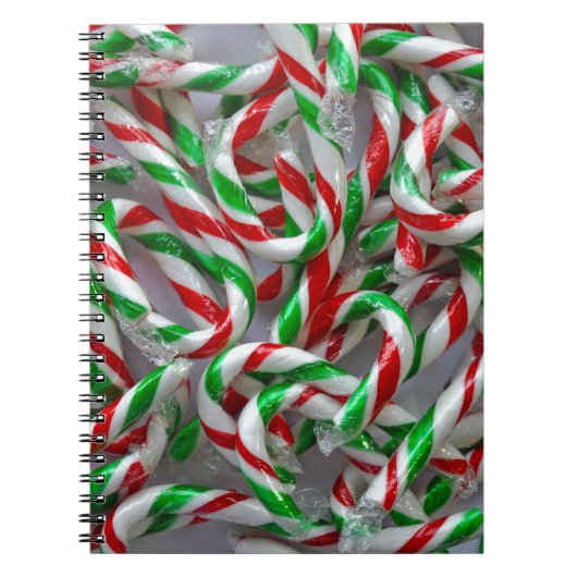 kerstsnoeprietpatroon notitieboek (Voorkant)